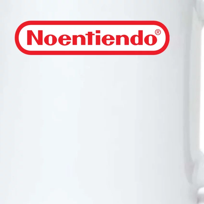 Old School Games No Entiendo Meme Noentiendo Black Color Changing Mug