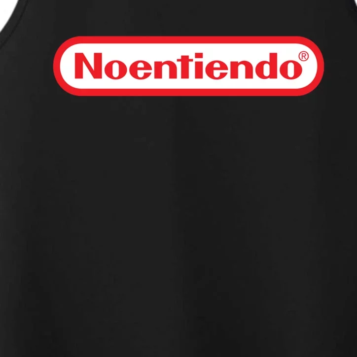 Old School Games No Entiendo Meme Noentiendo Performance Tank