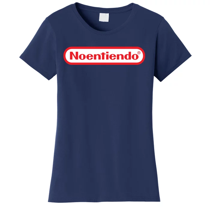 Old School Games No Entiendo Meme Noentiendo Women's T-Shirt