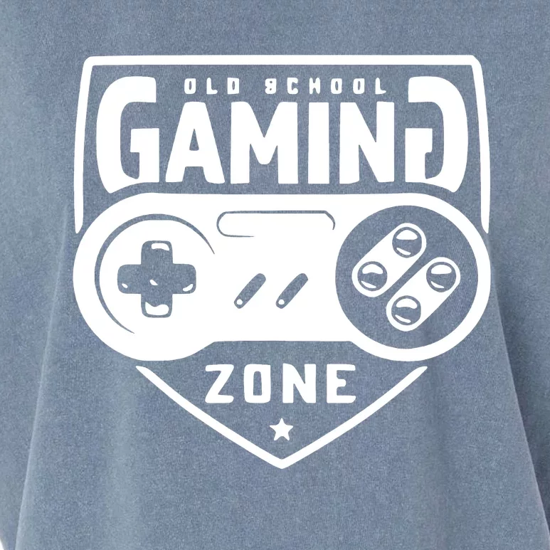 Old School Gaming Zone Garment-Dyed Women's Muscle Tee