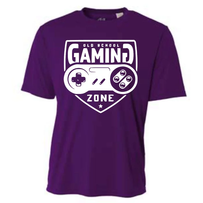 Old School Gaming Zone Cooling Performance Crew T-Shirt