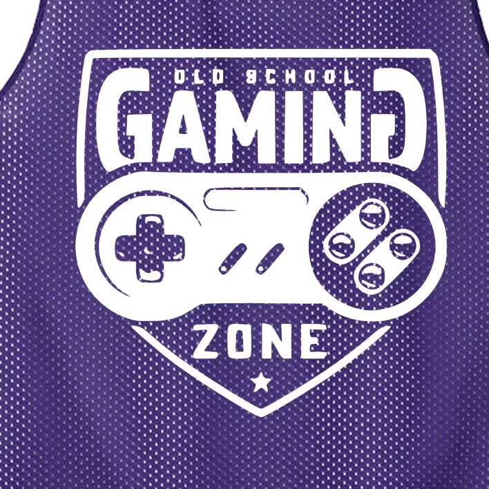 Old School Gaming Zone Mesh Reversible Basketball Jersey Tank