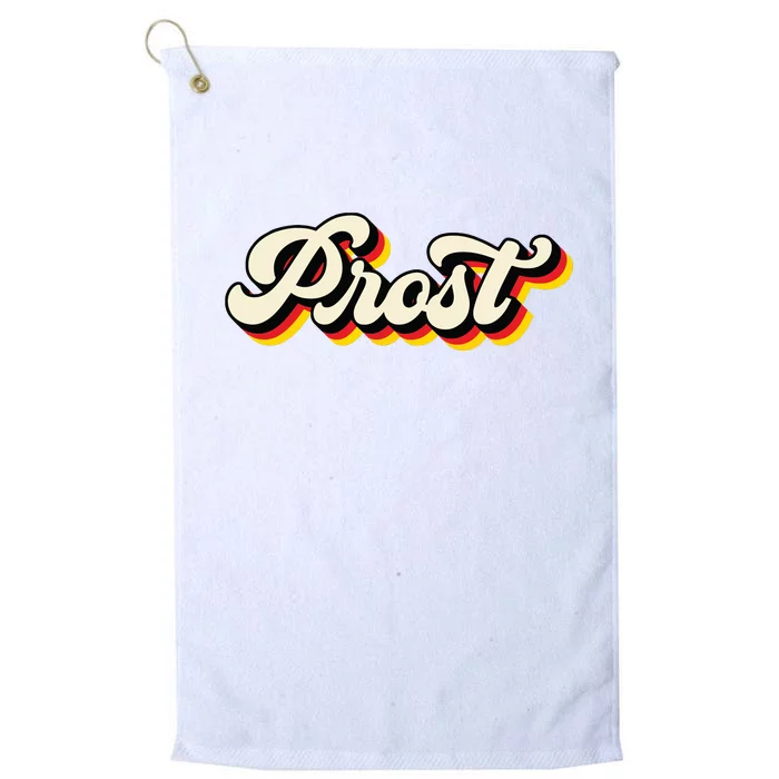 Oktoberfest Shirts German Vintage Octoberfest Prost Platinum Collection Golf Towel