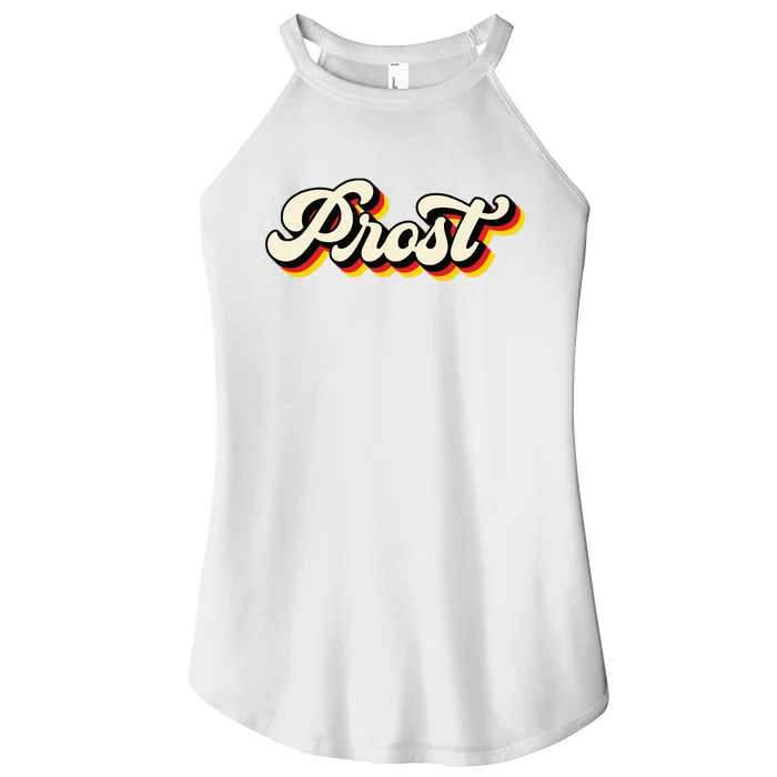 Oktoberfest Shirts German Vintage Octoberfest Prost Women’s Perfect Tri Rocker Tank