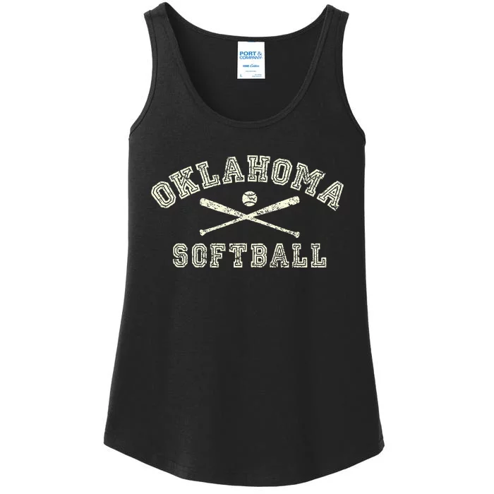 Oklahoma Softball Gear Ladies Essential Tank