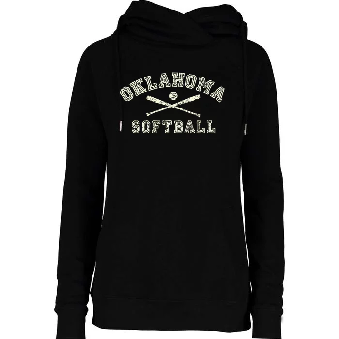 Oklahoma Softball Gear Womens Funnel Neck Pullover Hood