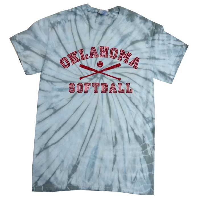 Oklahoma Softball Gear Hoodie Tie-Dye T-Shirt