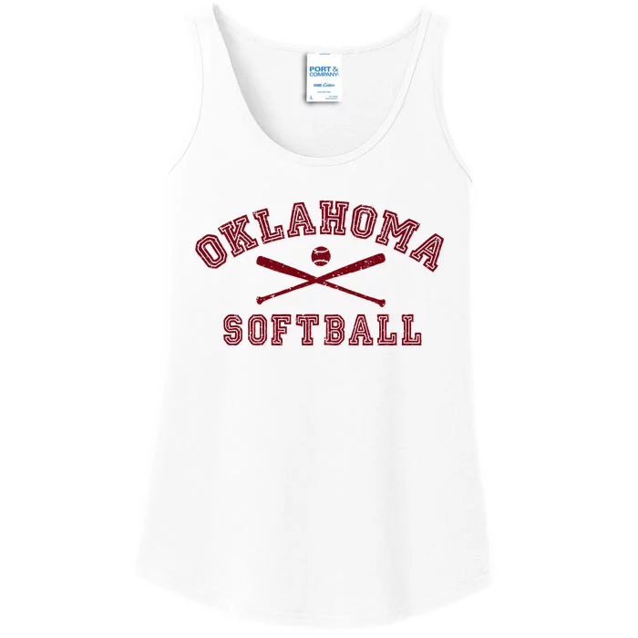 Oklahoma Softball Gear Hoodie Ladies Essential Tank