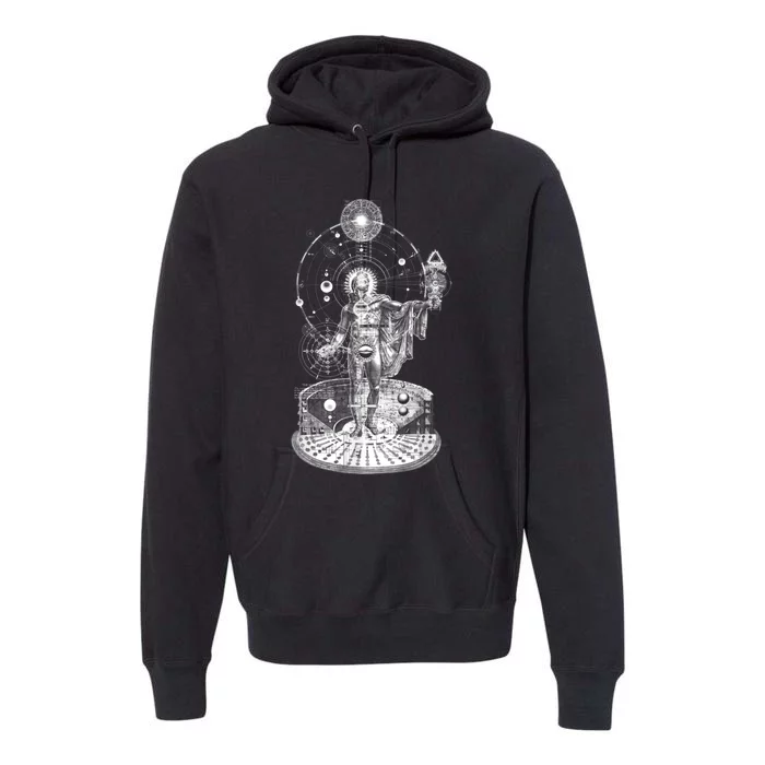 Occult Sacred Geometry Premium Hoodie