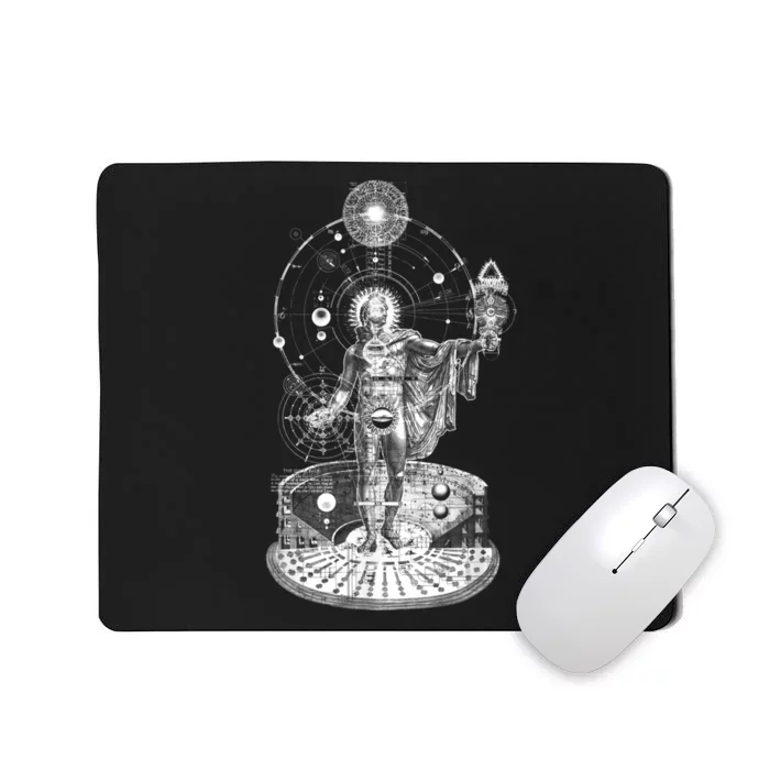 Occult Sacred Geometry Mousepad