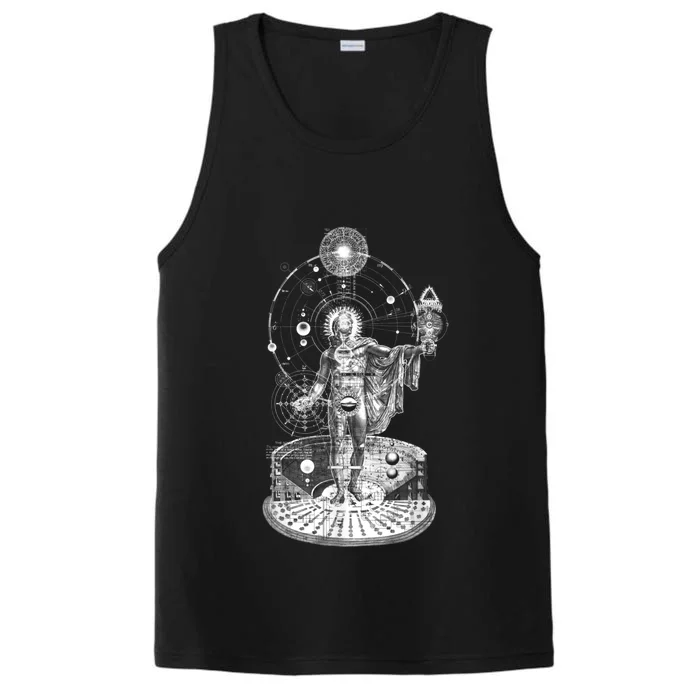 Occult Sacred Geometry Performance Tank