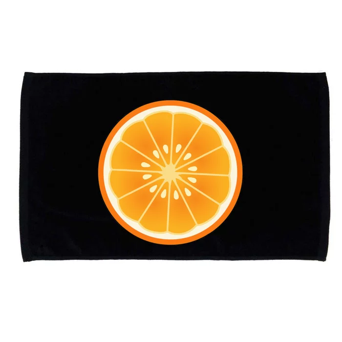 Orange Slice Halloween Costume Fun and Easy Fruit DressUp Microfiber Hand Towel