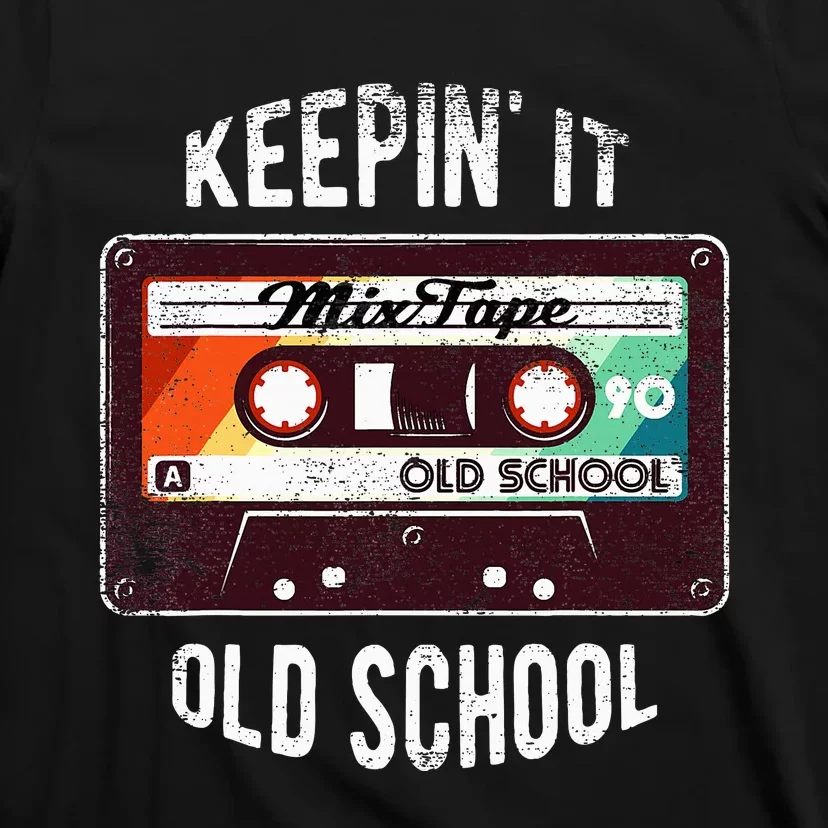 Old School Hip Hop 80s 90s Mixtape Graphic T-Shirt