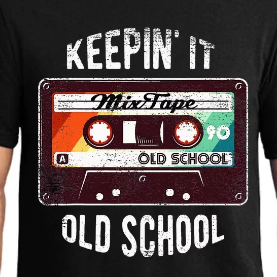 Old School Hip Hop 80s 90s Mixtape Graphic Pajama Set