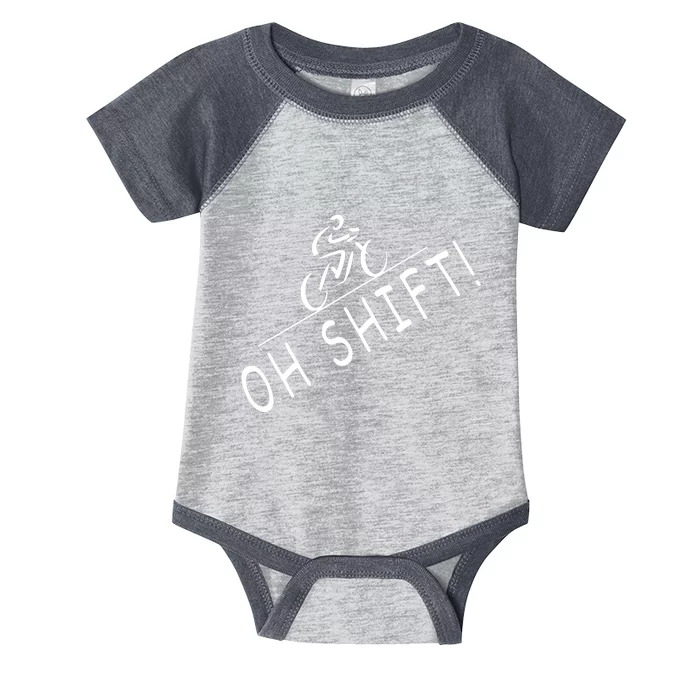 Ohh Shift Hilarious Bike Rider Bicycle Infant Baby Jersey Bodysuit