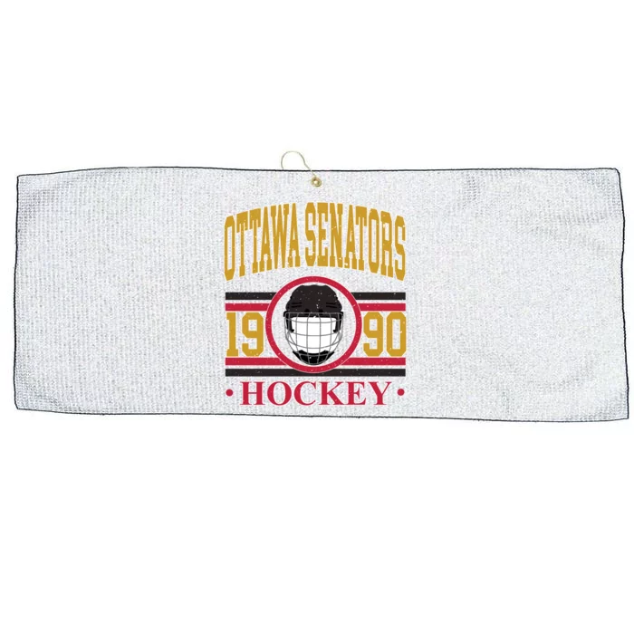 Ottawa Senators Hockey Team Supporter Large Microfiber Waffle Golf Towel