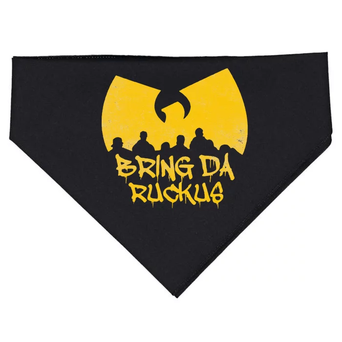 Old School Hip Hop Bring Da Ruckus USA-Made Doggie Bandana