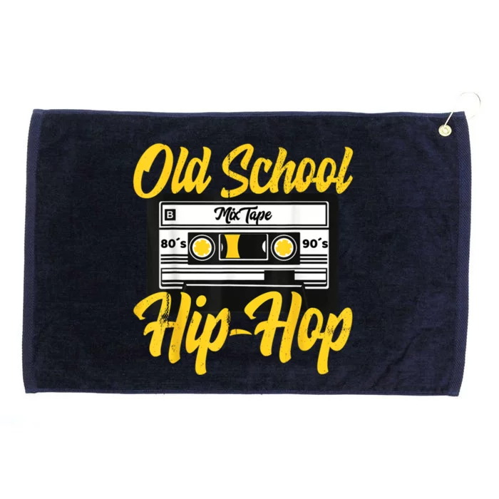 Old School Hip Hop 80s 90s Mixtape Cassette Grommeted Golf Towel