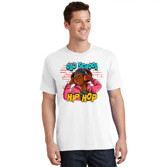 Old School Hip Hop Girl T-Shirt