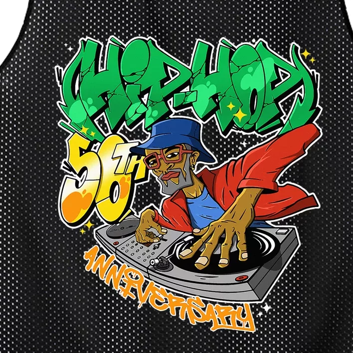 Old School Hip Hop Retro Hip Hop 90s Graffiti DJ Mesh Reversible Basketball Jersey Tank