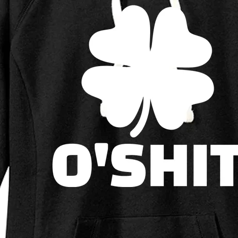 O'Shit Shamrock Women's Fleece Hoodie