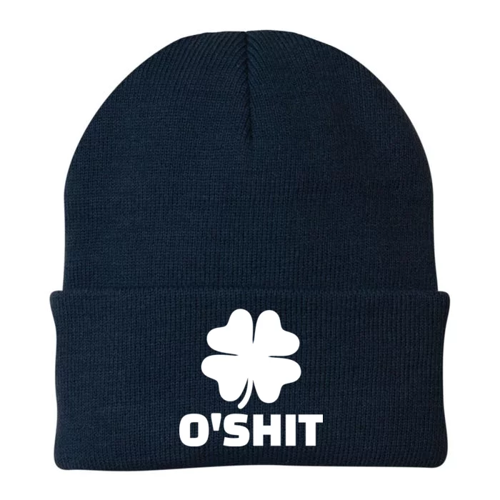 O'Shit Shamrock Knit Cap Winter Beanie