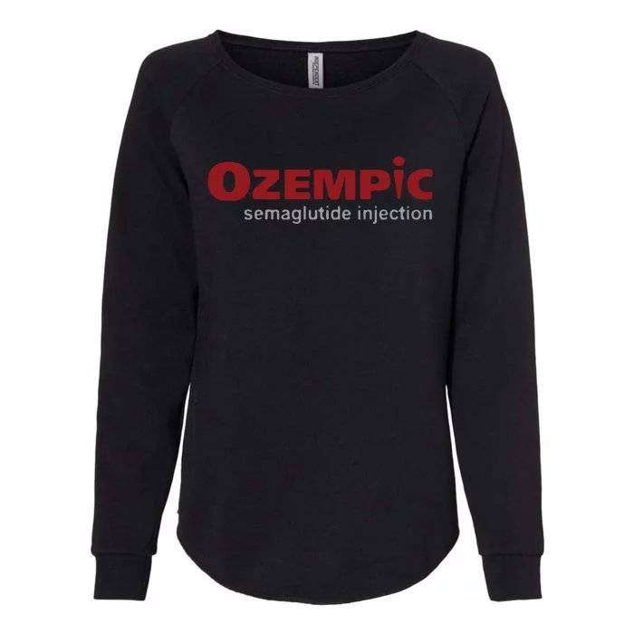 Ozempic Semaglutide Injection Womens California Wash Sweatshirt