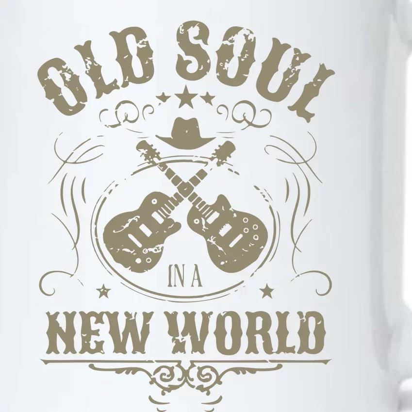 Old Soul In A New World Rich North Of Richmond Black Color Changing Mug