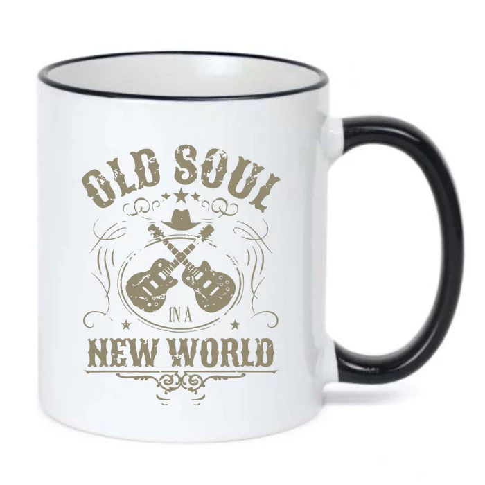 Old Soul In A New World Rich North Of Richmond Black Color Changing Mug