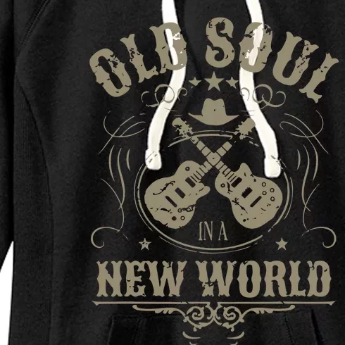 Old Soul In A New World Rich North Of Richmond Women's Fleece Hoodie