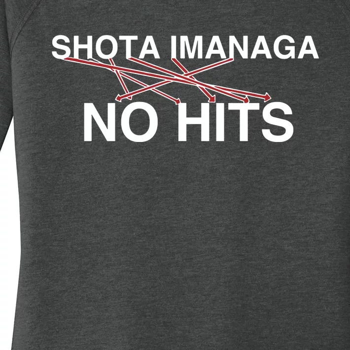 Obvious Shota Imanaga No Hits Women's Perfect Tri Tunic Long Sleeve Shirt