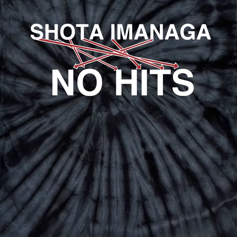 Obvious Shota Imanaga No Hits Tie-Dye T-Shirt