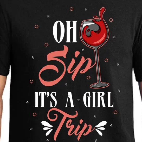 Oh Sip Its A Trip Cool Gift Pajama Set