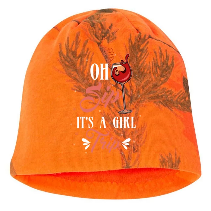 Oh Sip Its A Trip Cool Gift Kati - Camo Knit Beanie