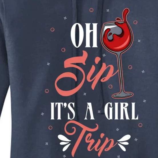 Oh Sip Its A Trip Cool Gift Women's Pullover Hoodie