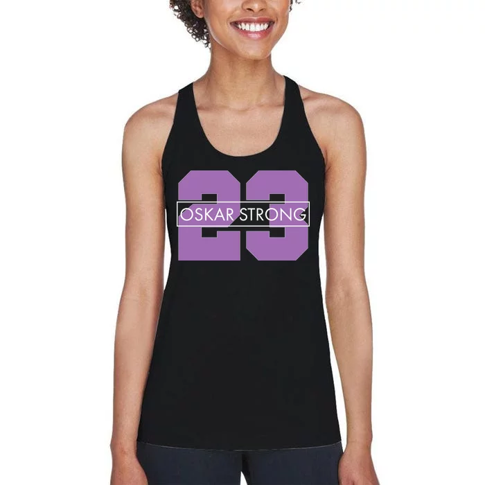 Oskar Strong Women's Racerback Tank