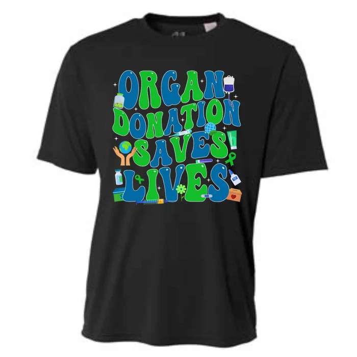 Organ Saves Lives National Donate Life Awareness Cooling Performance Crew T-Shirt