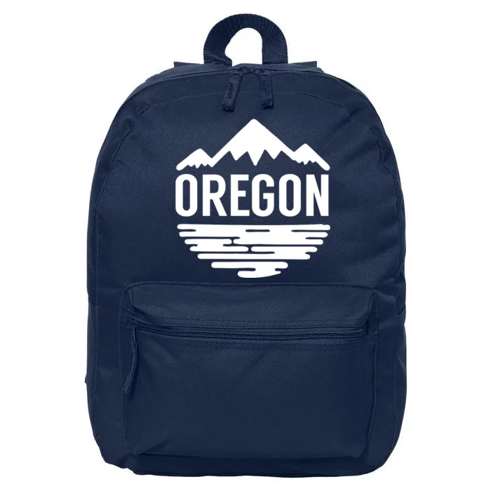 Oregon Simple Logo 16 in Basic Backpack