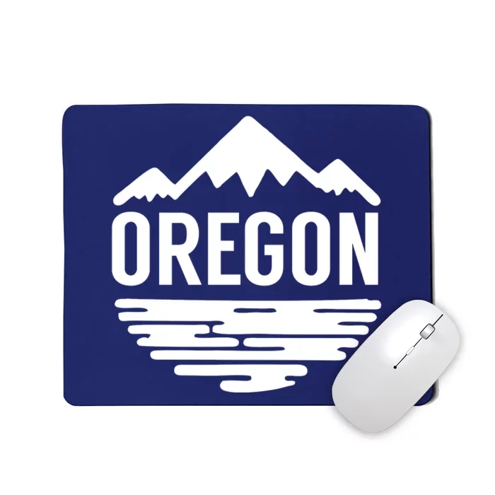 Oregon Simple Logo Mousepad