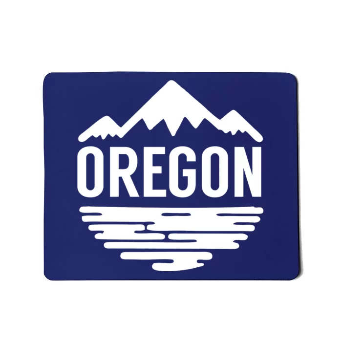 Oregon Simple Logo Mousepad