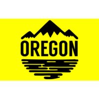 Oregon Simple Logo Bumper Sticker