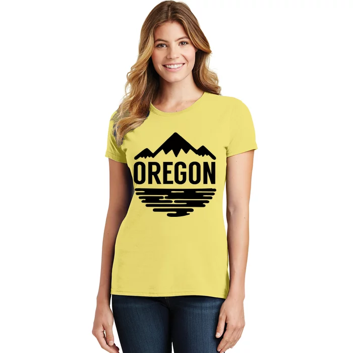 Oregon Simple Logo Women's T-Shirt