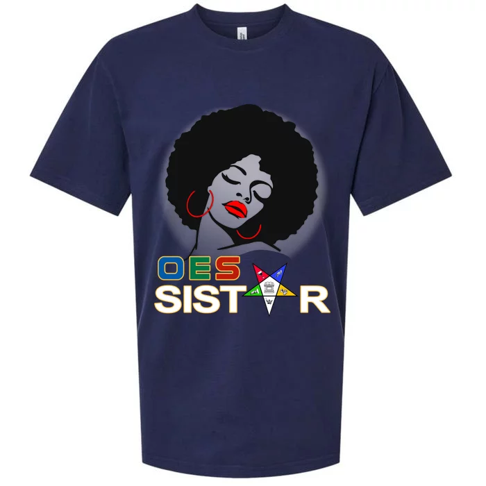 Oes Sister Light Order Of The Eastern Star Parents' Day Gift Sueded Cloud Jersey T-Shirt