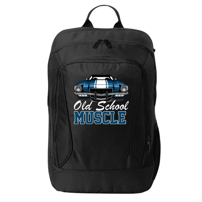 Old School Muscle Car City Backpack