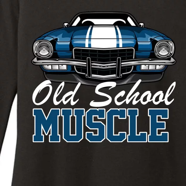 Old School Muscle Car Womens CVC Long Sleeve Shirt