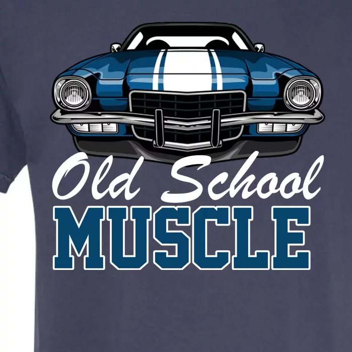 Old School Muscle Car Garment-Dyed Heavyweight T-Shirt