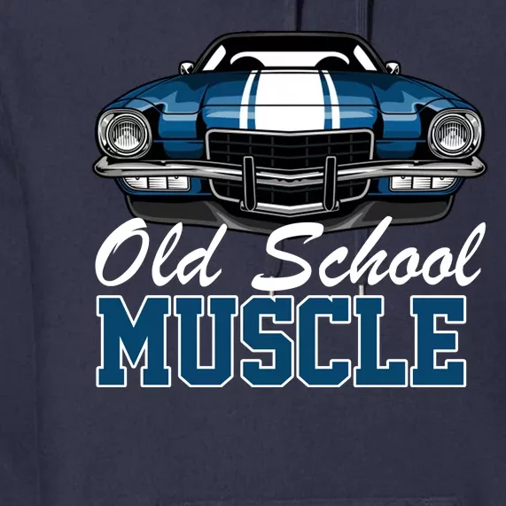 Old School Muscle Car Premium Hoodie