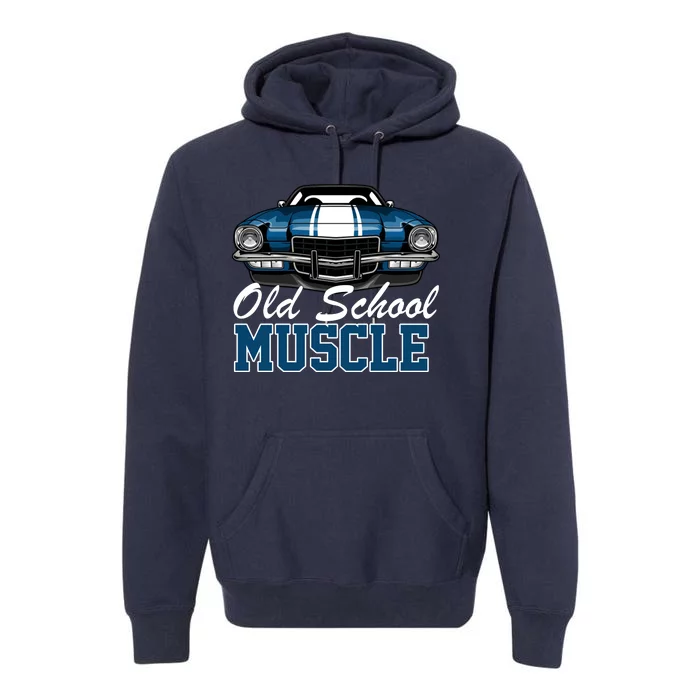 Old School Muscle Car Premium Hoodie