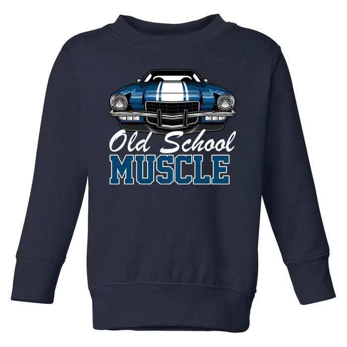 Old School Muscle Car Toddler Sweatshirt