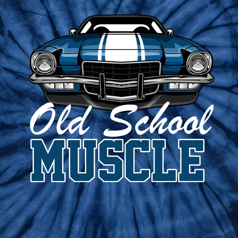 Old School Muscle Car Tie-Dye T-Shirt